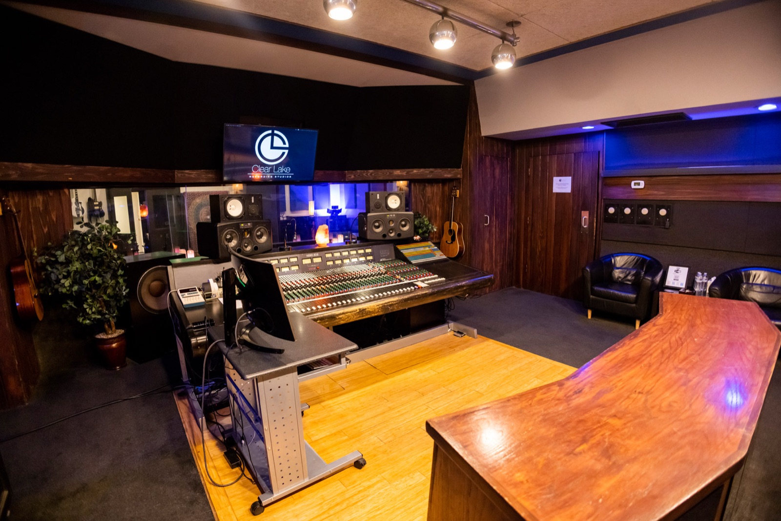 Studio A control room
